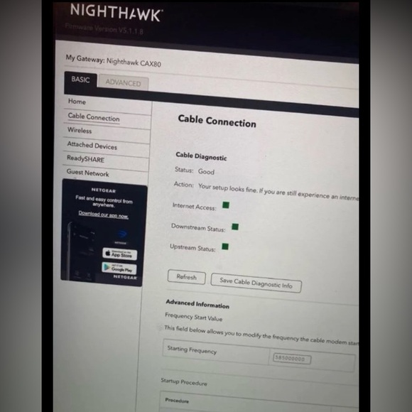 Netgear Nighthawk Router W Original Box - Good Condition - Picture 3 of 11